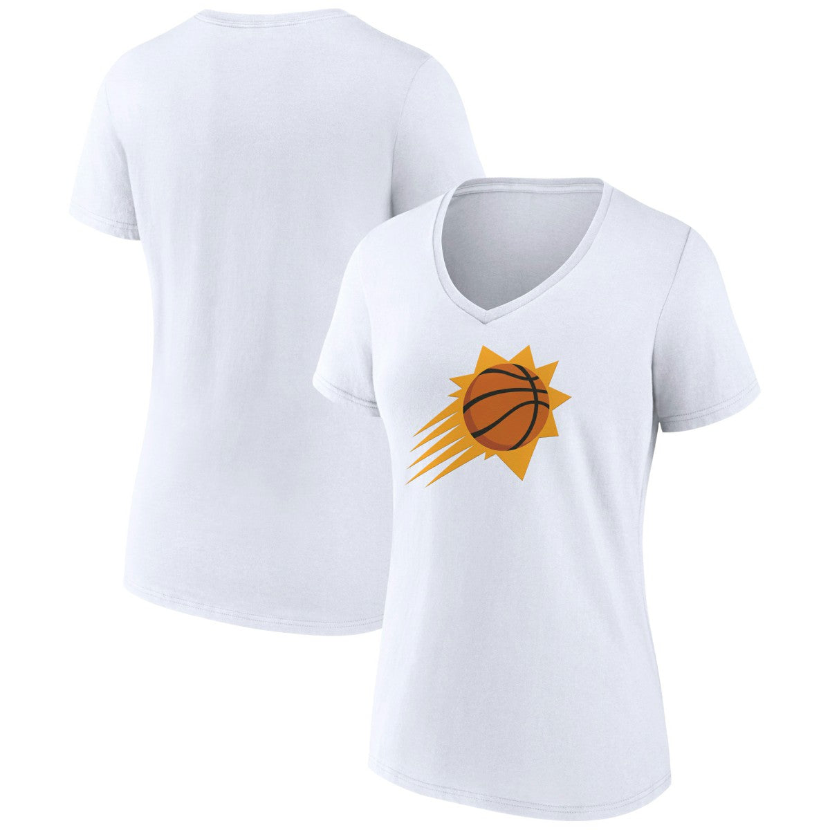 Phoenix Suns Women's Alternate Logo V-Neck T-Shirt