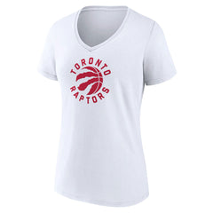 Toronto Raptors Women's Alternate Logo V-Neck T-Shirt