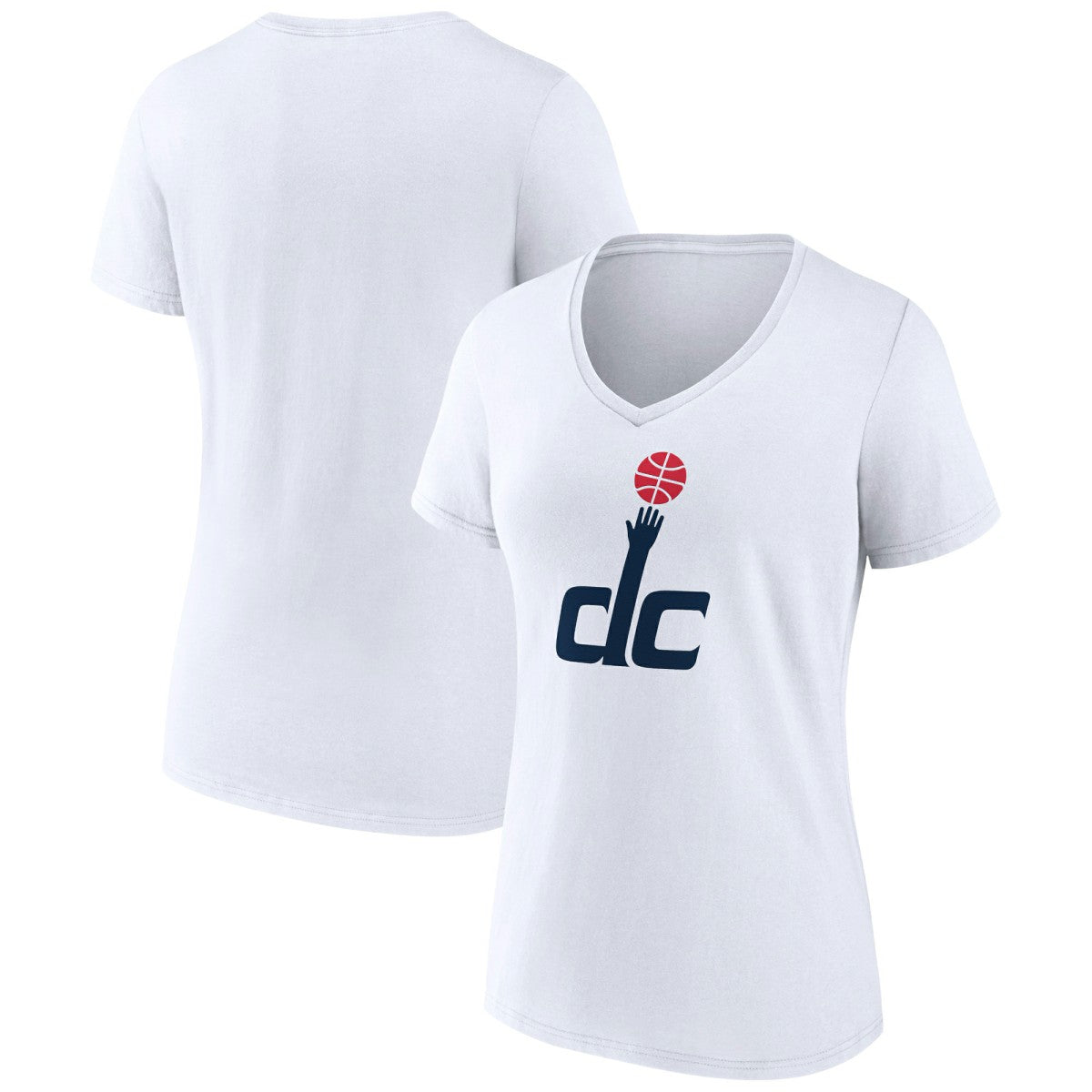 Washington Wizards Women's Alternate Logo V-Neck T-Shirt