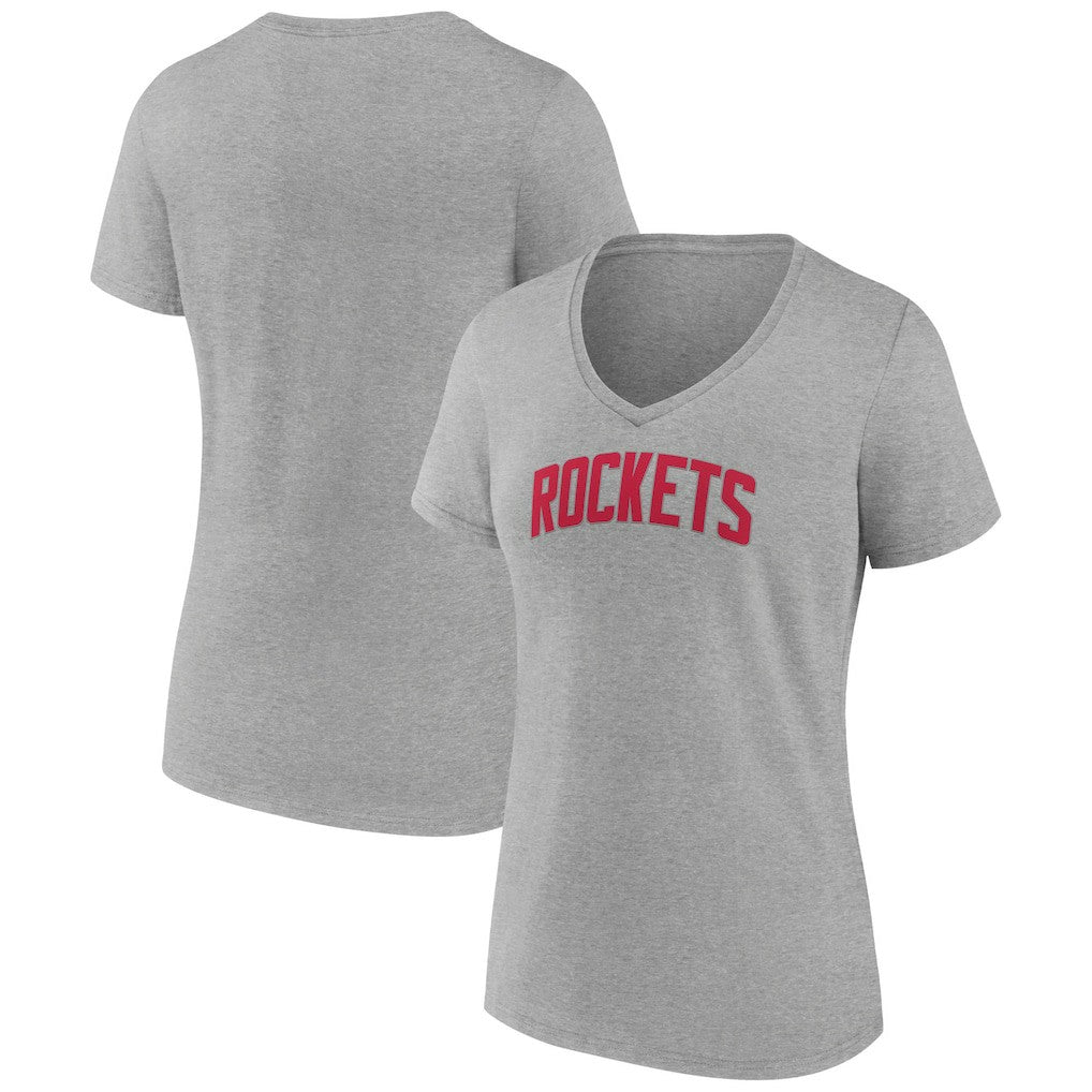 Houston Rockets Women's Alternate Logo V-Neck T-Shirt