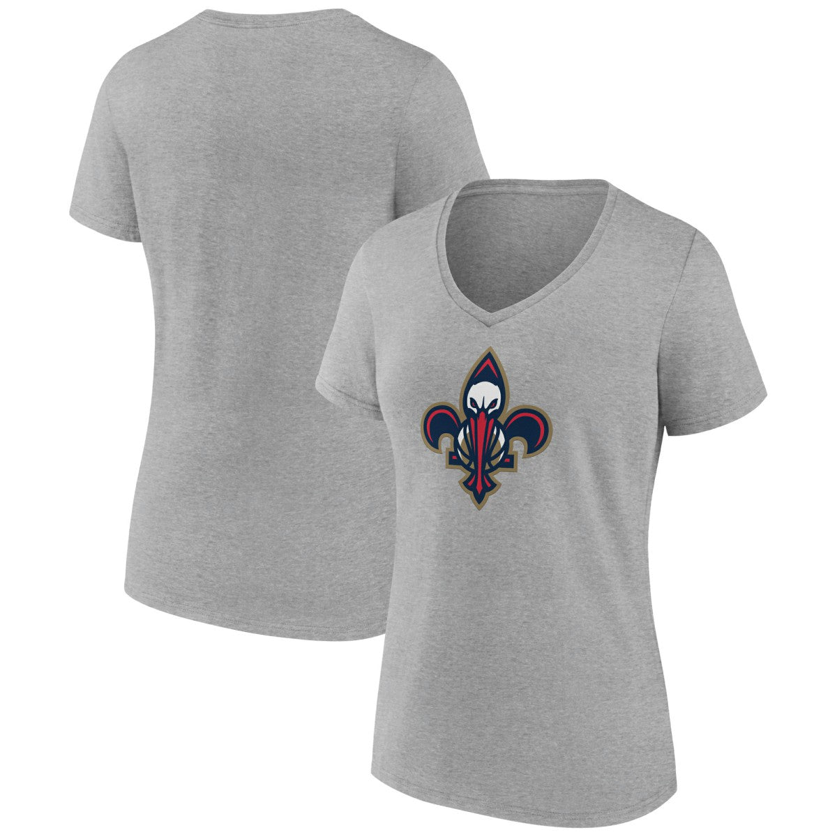 New Orleans Pelicans Women's Alternate Logo V-Neck T-Shirt