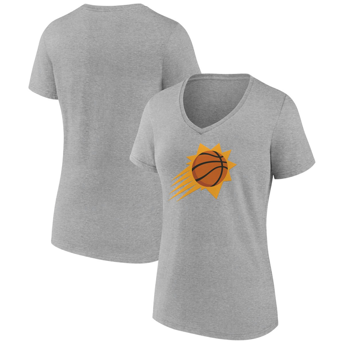 Phoenix Suns Women's Alternate Logo V-Neck T-Shirt