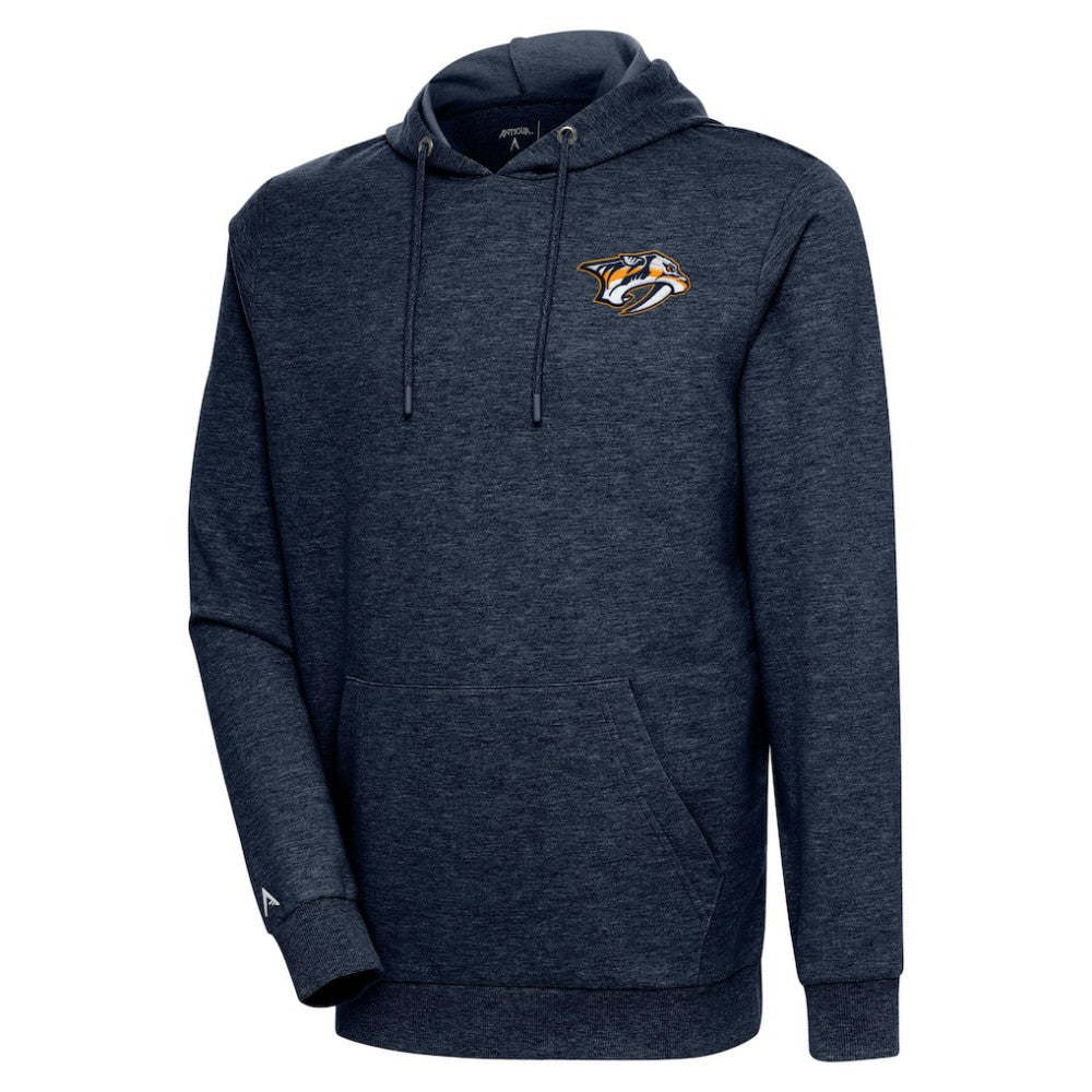 NHL Nashville Predators Antigua Action Chenille Pullover Hoodie