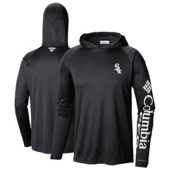 Black Chicago White Sox Columbia Terminal Tackle Long Sleeve Hoodie T-Shirt