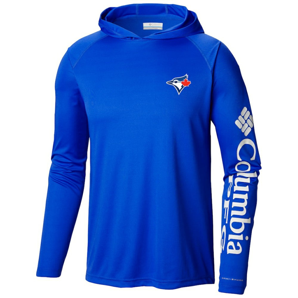 Royal Toronto Blue Jays Columbia Terminal Tackle Long Sleeve Hoodie T-Shirt