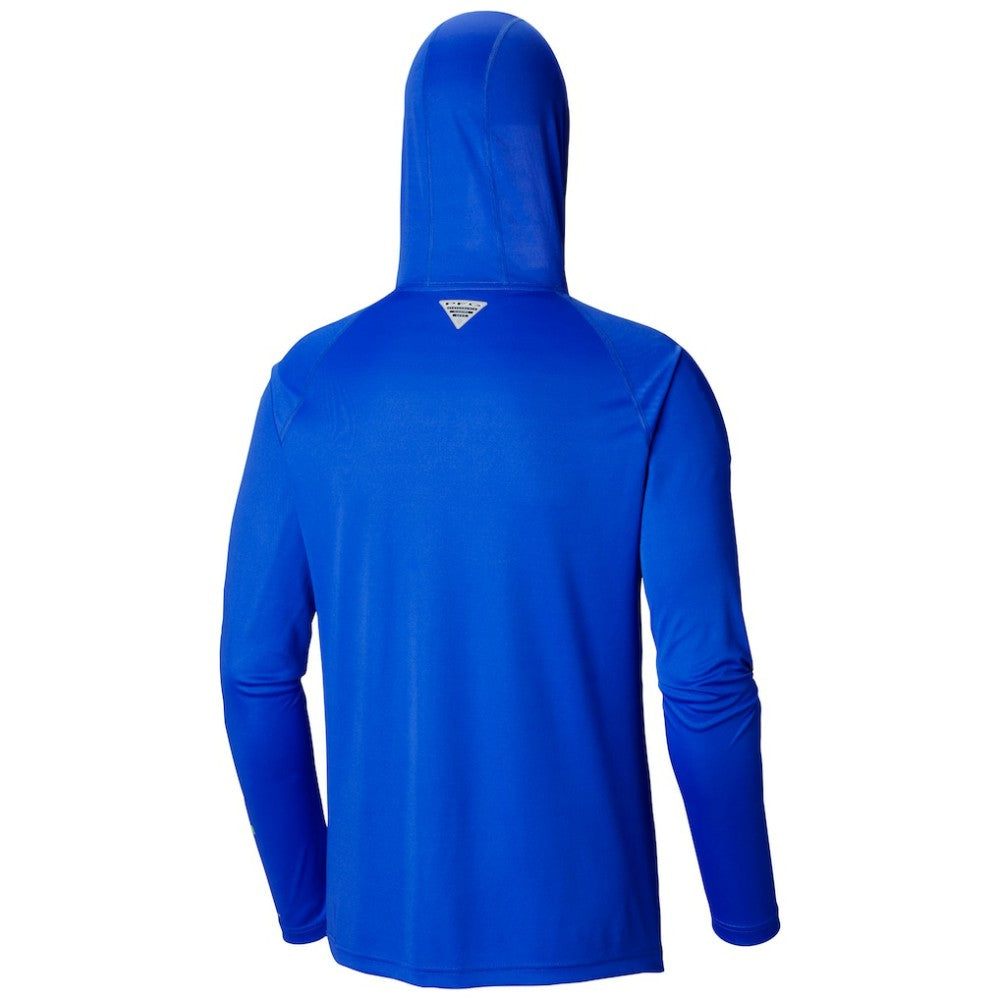Royal Texas Rangers Columbia Terminal Tackle Long Sleeve Hoodie T-Shirt