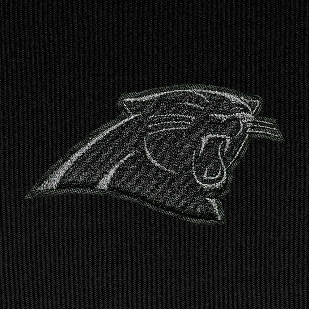 Antigua Tonal Logo Generation Quarter-Zip Pullover Top - Carolina Panthers Pullover