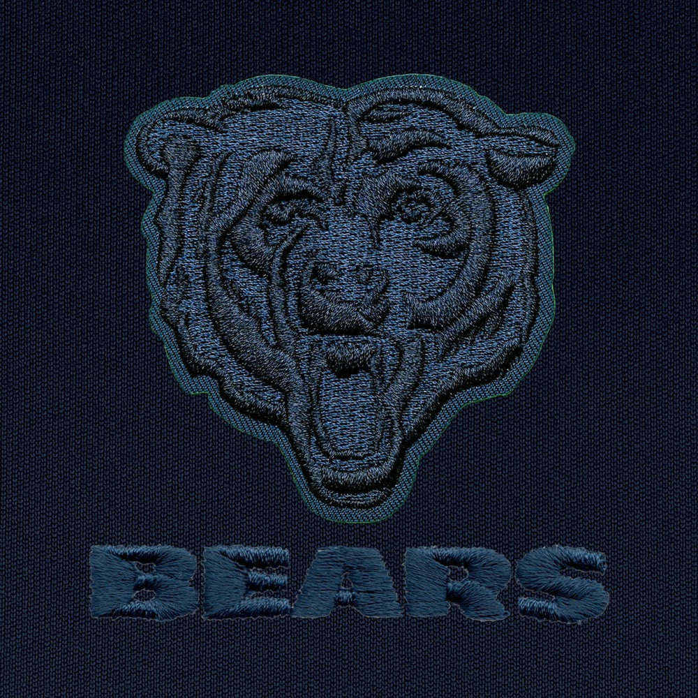 Antigua Tonal Logo Generation Quarter-Zip Pullover Top - Chicago Bears Pullover