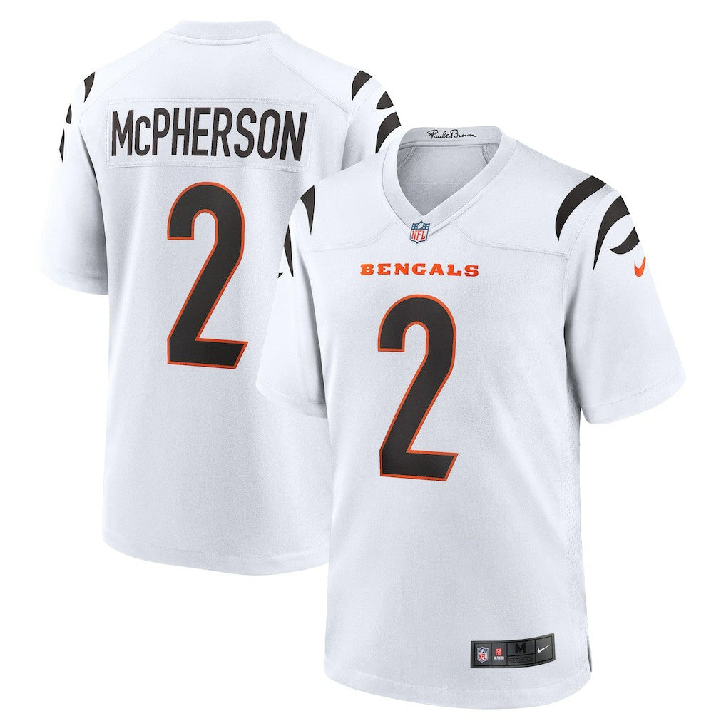 Evan McPherson  Game Player Jersey - Cincinnati Bengals Jerseys