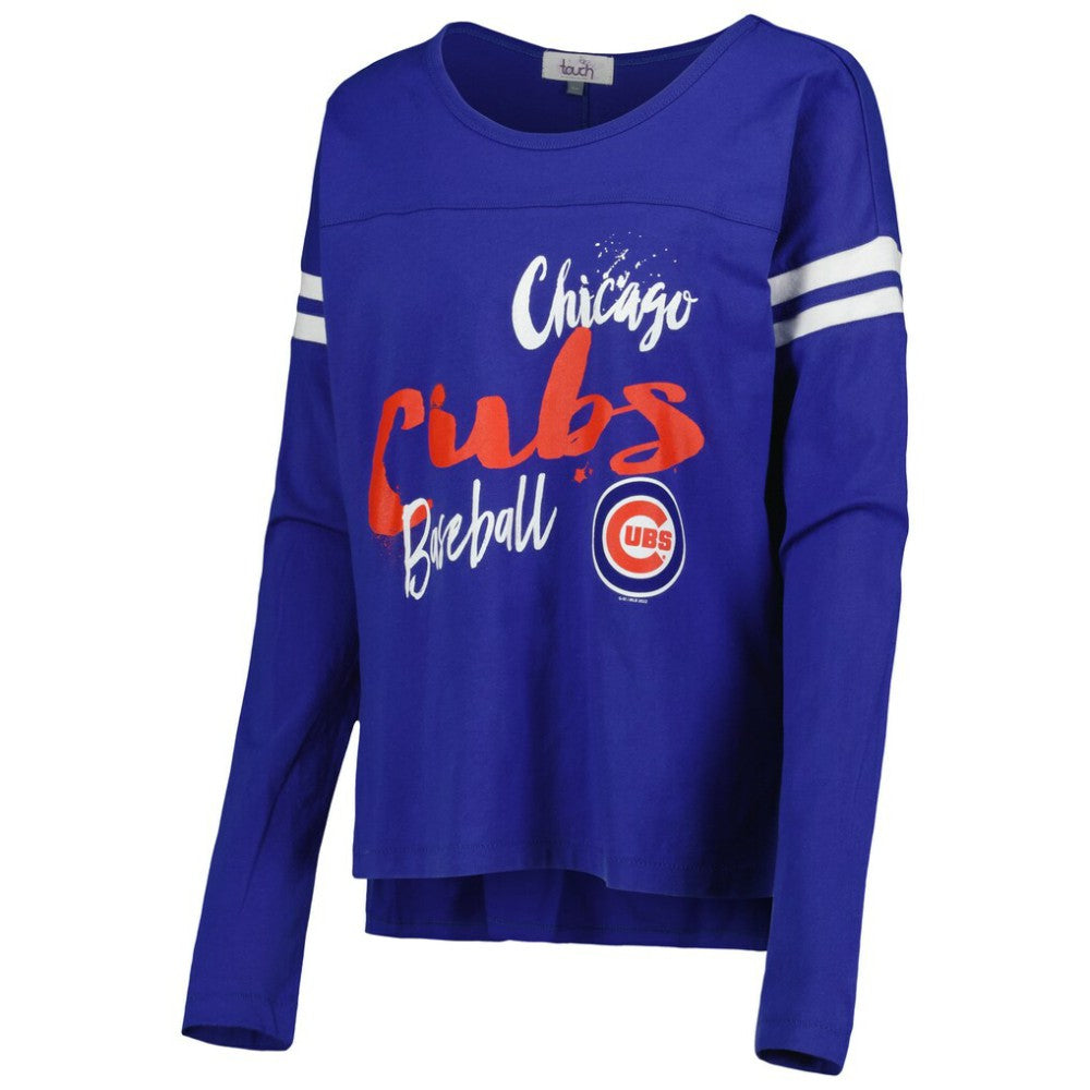 Royal Chicago Cubs Touch Women's Free Agent Long Sleeve T-Shirt