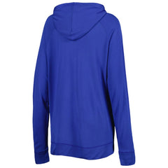 Royal Chicago Cubs Touch Women's Pre-Game Raglan Pullover Hoodie