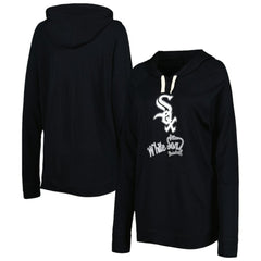 Black Chicago White Sox Touch Women's Pre-Game Raglan Pullover Hoodie