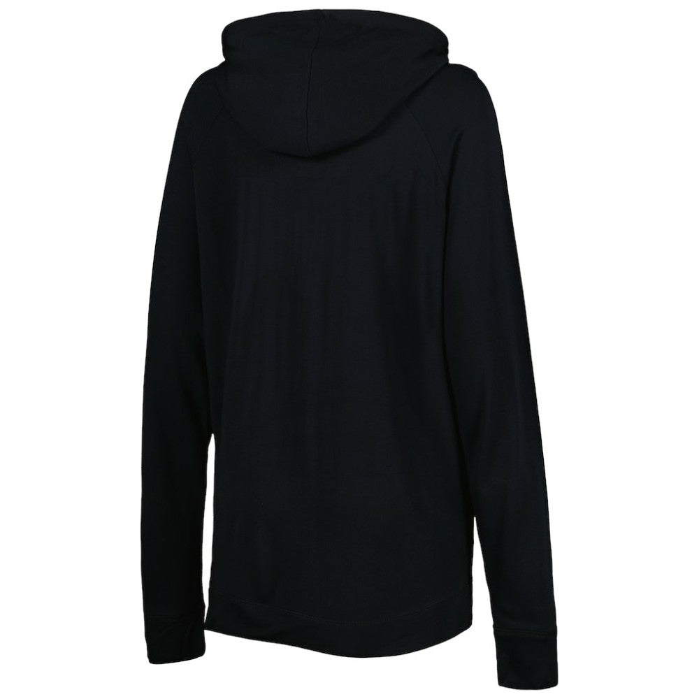 Black Pittsburgh Pirates Touch Women's Pre-Game Raglan Pullover Hoodie