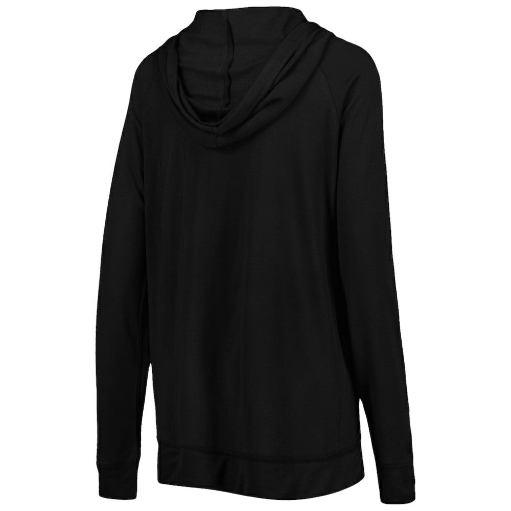 Black San Francisco Giants Touch Women's Pre-Game Raglan Pullover Hoodie