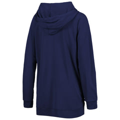 Navy New York Yankees Touch Women's Pre-Game Raglan Pullover Hoodie