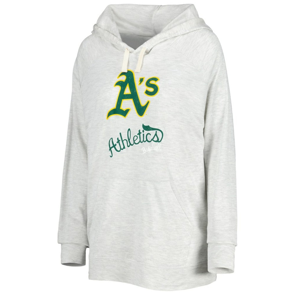 Heather Gray Athletics Touch Women's Pre-Game Raglan Pullover Hoodie