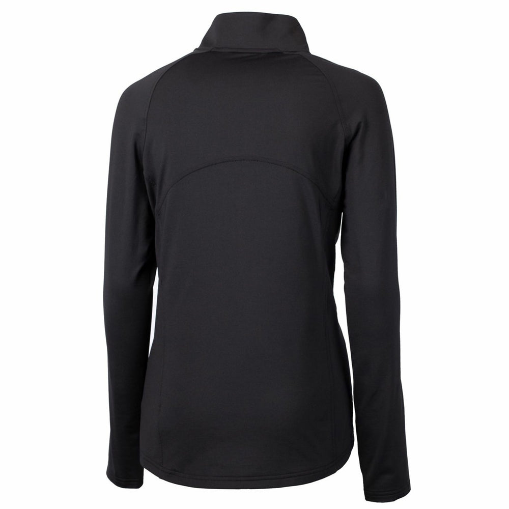 Cutter & Buck Women's Throwback Logo Adapt Eco Knit Stretch Recycled Half-Zip Pullover Top - Tampa Bay Buccaneers Pullover