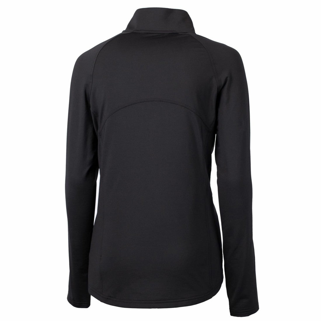 Cutter & Buck Women's Throwback Logo Adapt Eco Knit Stretch Recycled Half-Zip Pullover Top - Detroit Lions Pullover