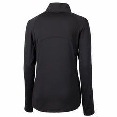 Cutter & Buck Women's Throwback Logo Adapt Eco Knit Stretch Recycled Half-Zip Pullover Top - Detroit Lions Pullover