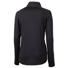 Cutter & Buck Women's Throwback Logo Adapt Eco Knit Stretch Recycled Half-Zip Pullover Top - Miami Dolphins Pullover