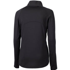 Cutter & Buck Women's Throwback Logo Adapt Eco Knit Stretch Recycled Half-Zip Pullover Top - New England Patriots Pullover
