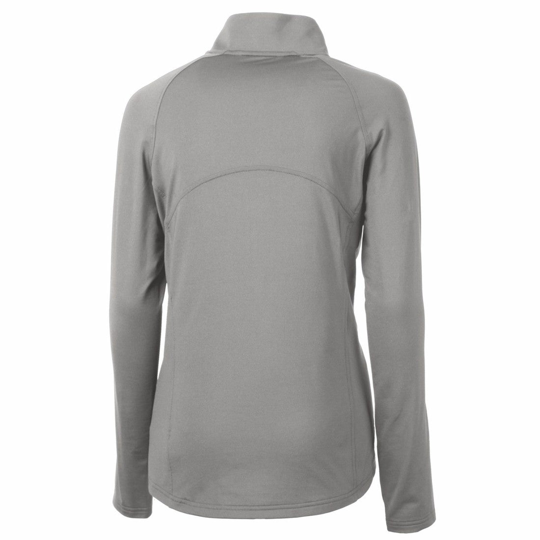Cutter & Buck Women's Throwback Logo Adapt Eco Knit Stretch Recycled Half-Zip Pullover Top - Detroit Lions Pullover