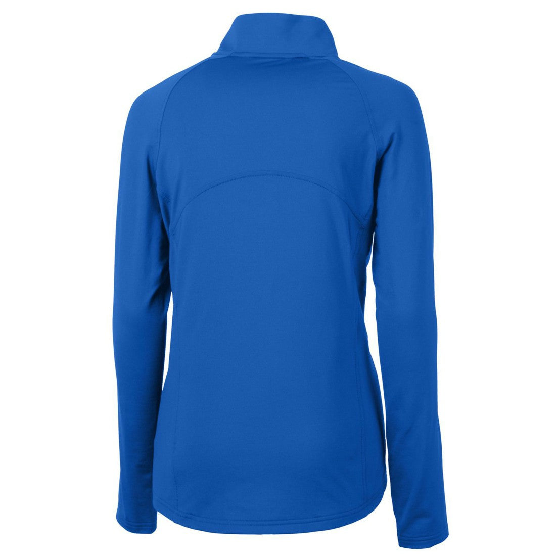 Cutter & Buck Women's Throwback Logo Adapt Eco Knit Stretch Recycled Half-Zip Pullover Top - Denver Broncos Pullover