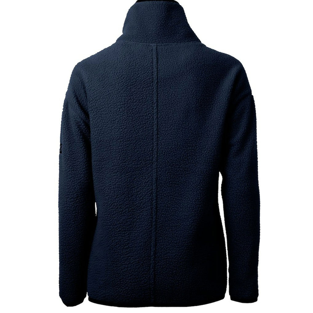 Cutter & Buck Women's Throwback Logo Cascade Eco Sherpa Fleece Half-Zip Pullover Jacket - Chicago Bears Pullover