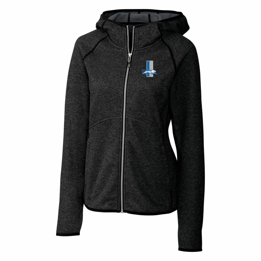 Cutter & Buck Women's Throwback Logo Mainsail Full-Zip Jacket - Detroit Lions Jackets