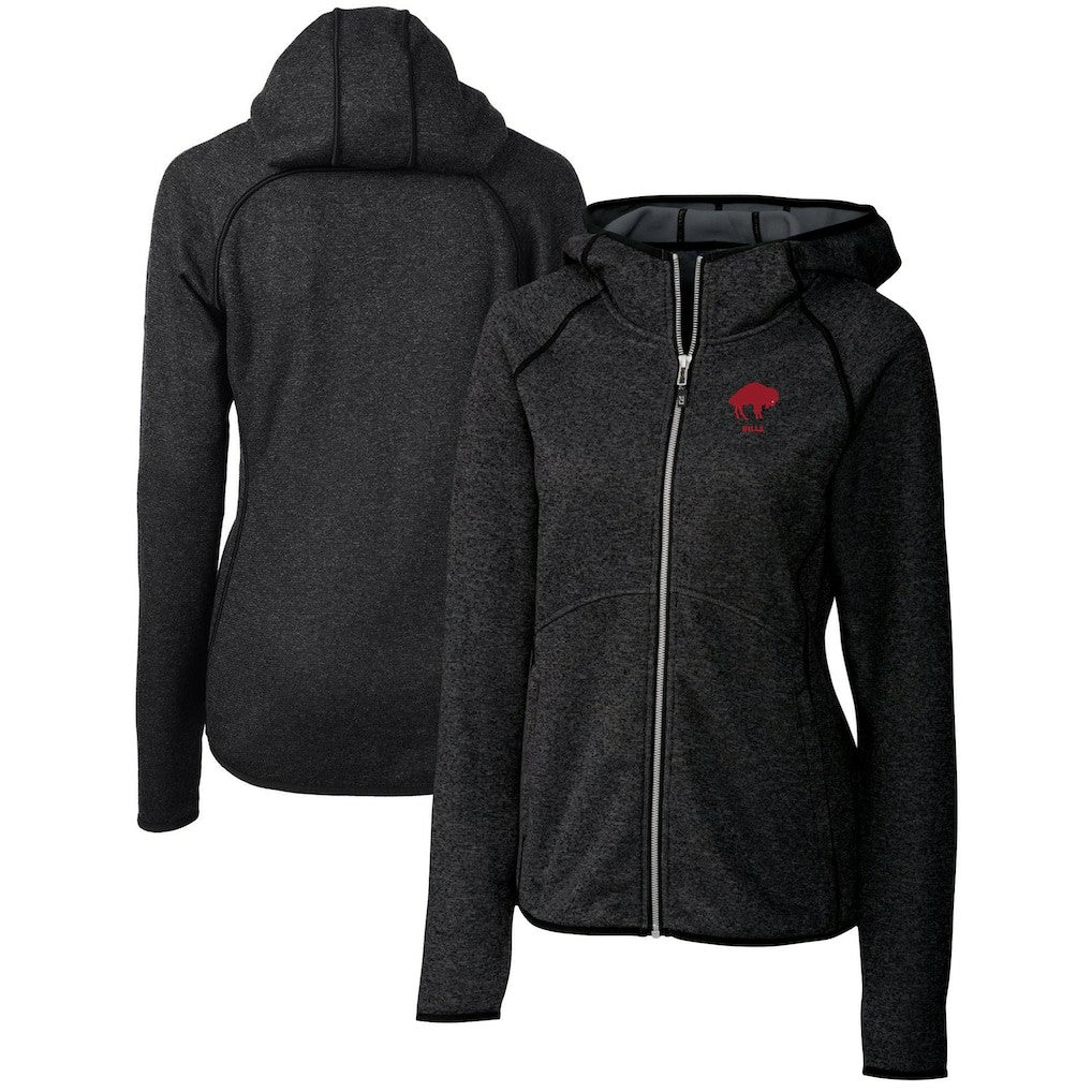 Cutter & Buck Women's Throwback Logo Mainsail Full-Zip Jacket - Buffalo Bills Jackets