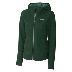 Cutter & Buck Women's Throwback Logo Mainsail Full-Zip Jacket - New York Jets Jackets