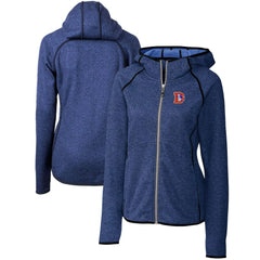Cutter & Buck Women's Throwback Logo Mainsail Full-Zip Jacket - Denver Broncos Jackets