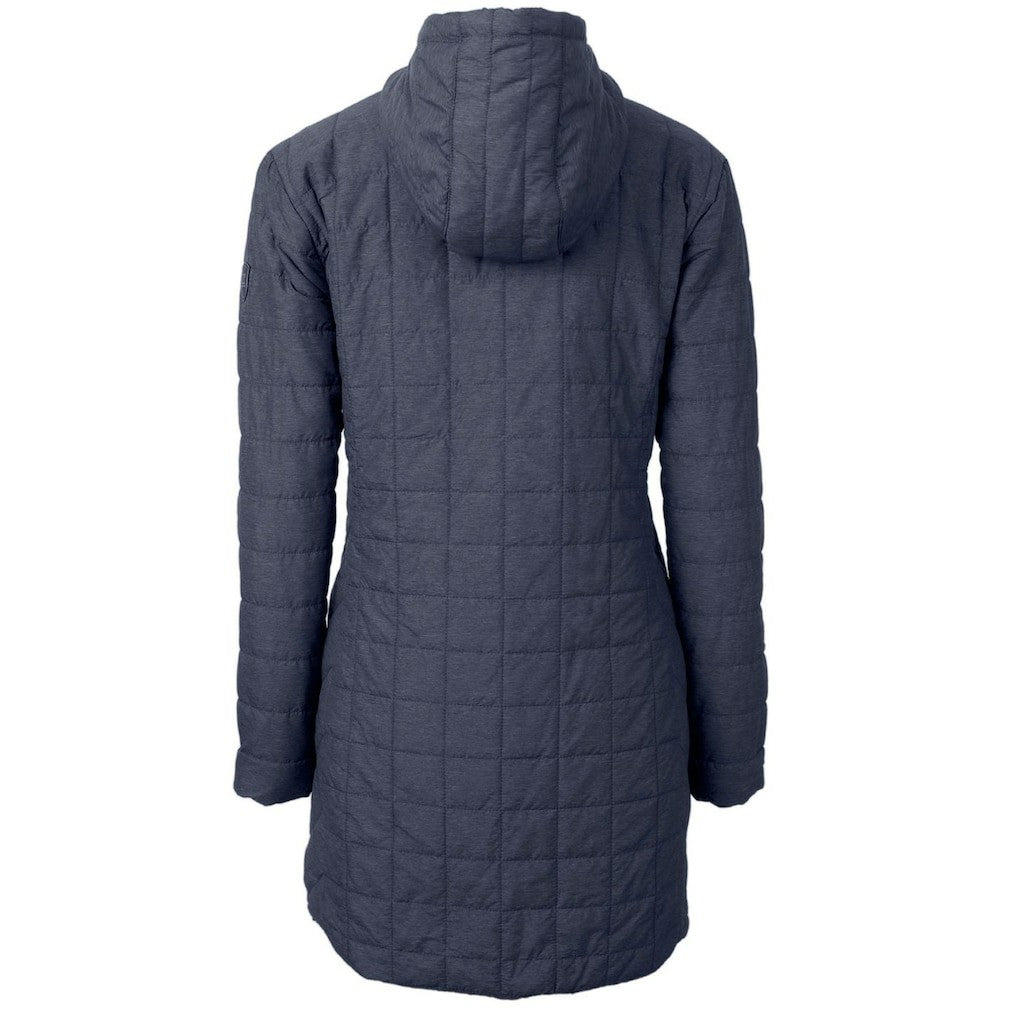 Cutter & Buck Women's Throwback Logo Rainier Primaloft Eco Full-Zip Hoodie Long Coat - New York Giants Hoodies
