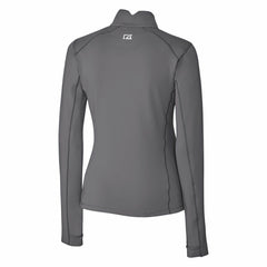 Cutter & Buck Women's Throwback Logo Traverse Stretch Quarter-Zip Pullover Top - Detroit Lions Pullover