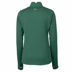 Cutter & Buck Women's Throwback Logo Traverse Stretch Quarter-Zip Pullover Top - Green Bay Packers Pullover