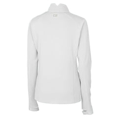 Cutter & Buck Women's Throwback Logo Traverse Stretch Quarter-Zip Pullover Top - Miami Dolphins Pullover