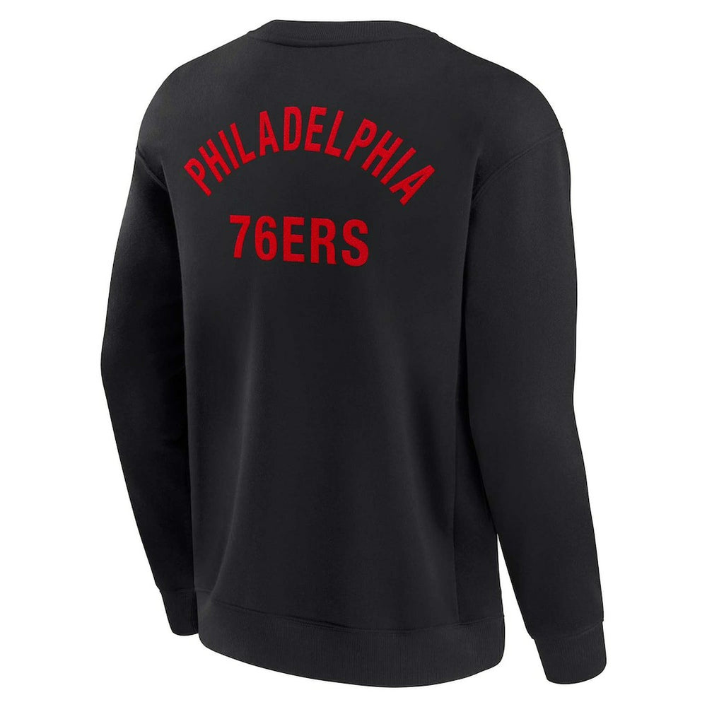 Fanatics Philadelphia 76ers Unisex Elements Super Soft Fleece Pullover Sweatshirt