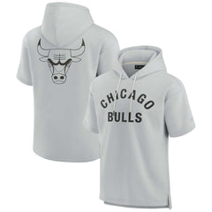 Fanatics Chicago Bulls Unisex Elements Super Soft Fleece Short Sleeve Pullover Hoodie sale