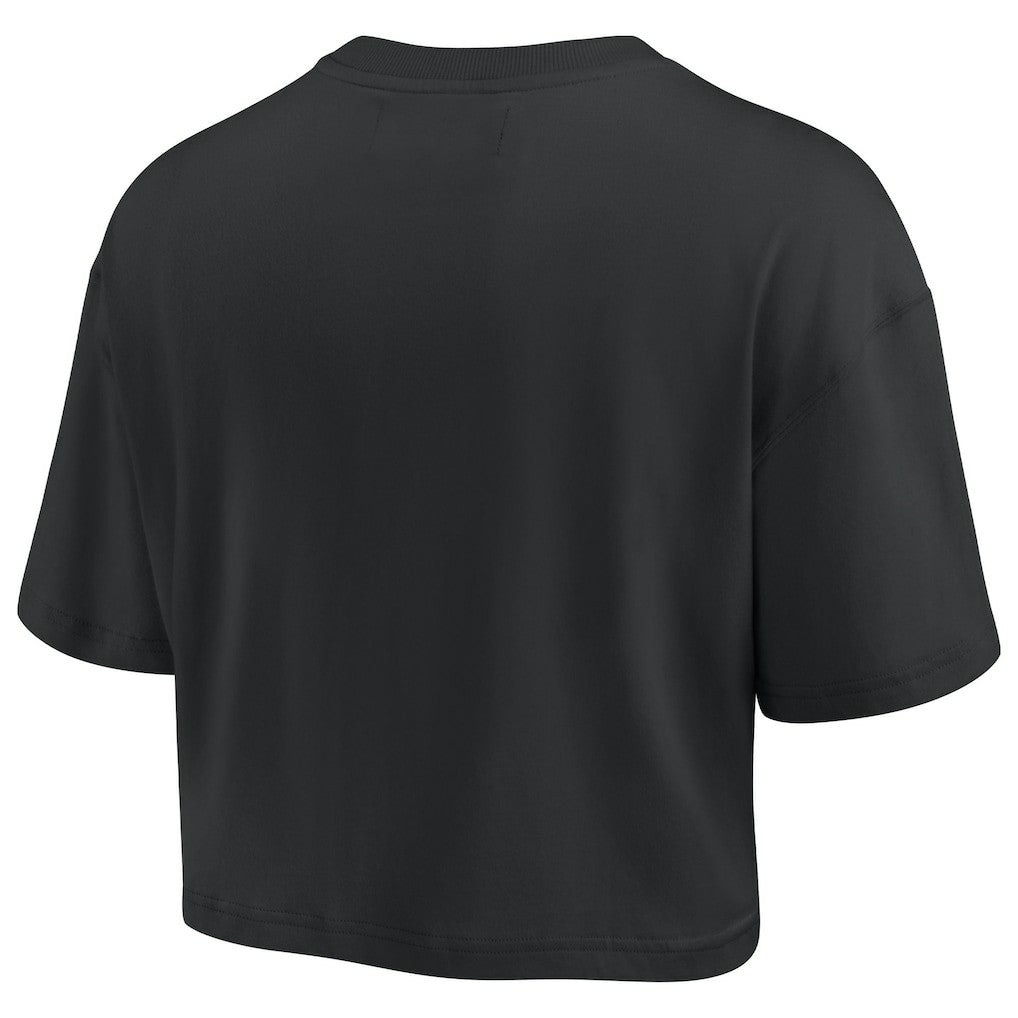 Fanatics Philadelphia 76ers Women's Elements Super Soft Boxy Cropped T-Shirt