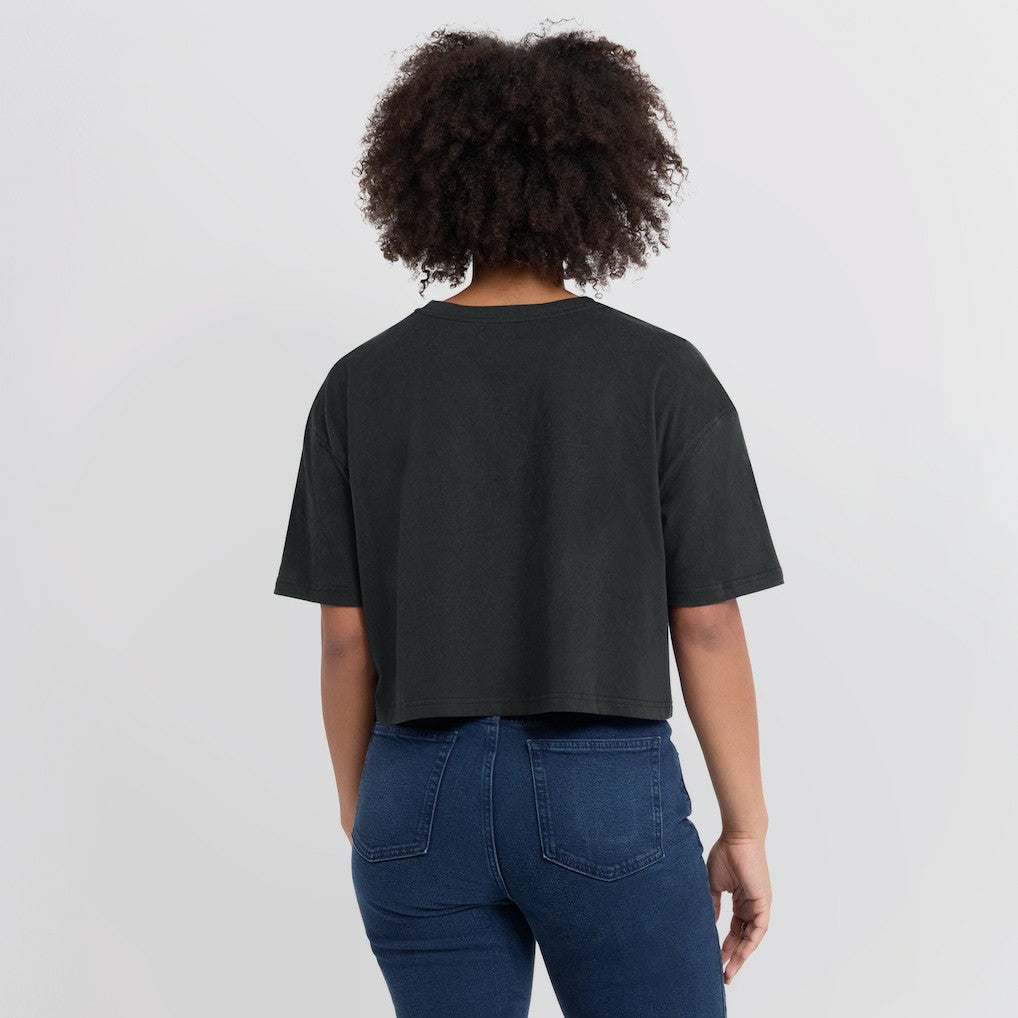 Fanatics Chicago Bulls Women's Elements Super Soft Boxy Cropped T-Shirt sale