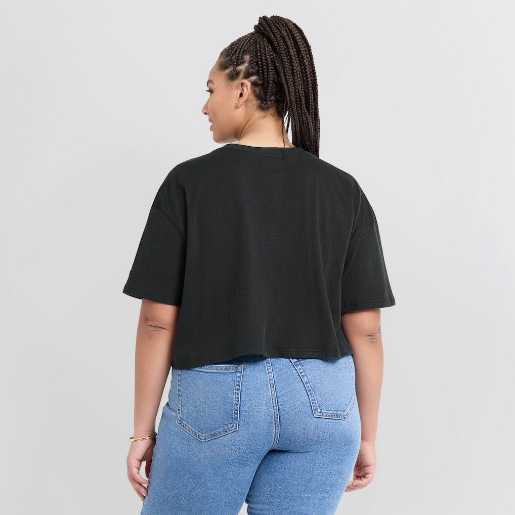 Fanatics Chicago Bulls Women's Elements Super Soft Boxy Cropped T-Shirt sale