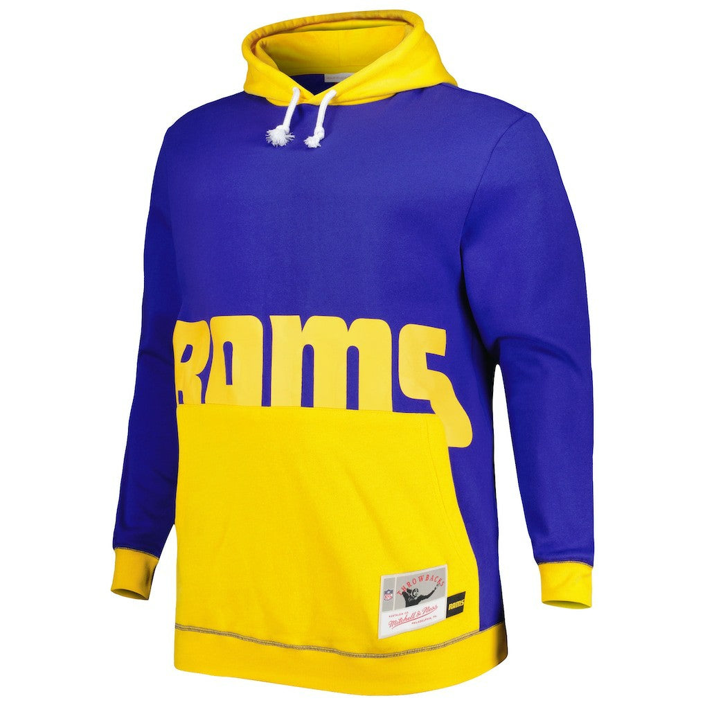 Big & Tall Big Face Pullover Hoodie - Los Angeles Rams Hoodies