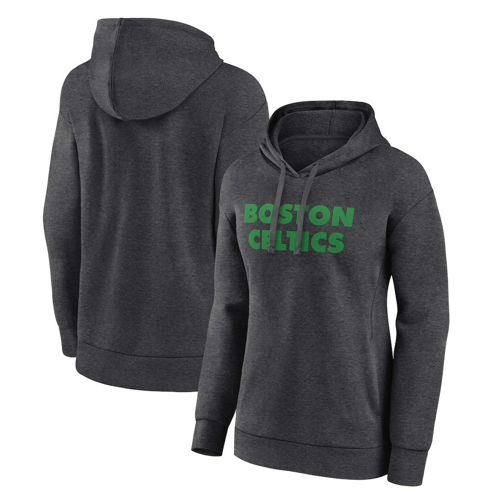 Boston Celtics Women's Wordmark Alt Pullover Hoodie