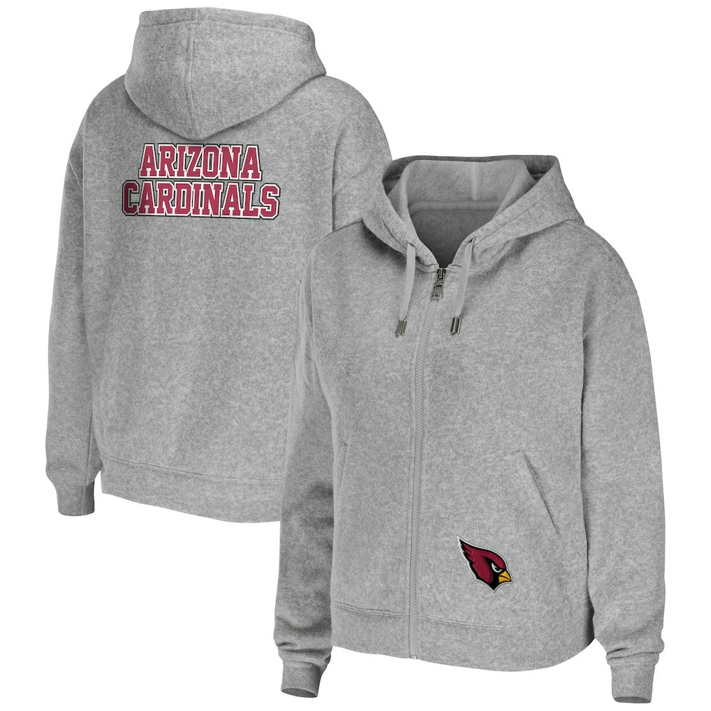 WEAR by Erin Andrews Women's Team Full-Zip Hoodie - Arizona Cardinals Hoodies