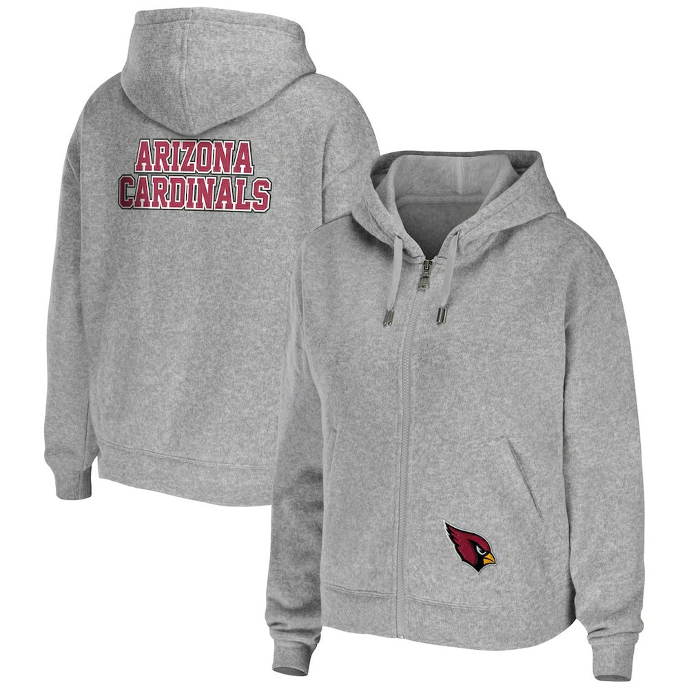 WEAR by Erin Andrews Women's Team Full-Zip Hoodie - Arizona Cardinals Hoodies