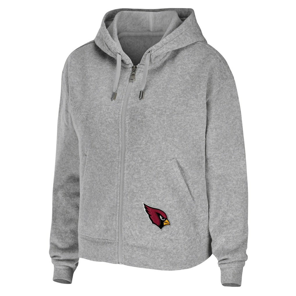 WEAR by Erin Andrews Women's Team Full-Zip Hoodie - Arizona Cardinals Hoodies