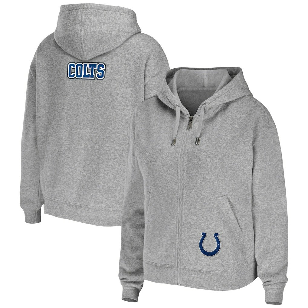 WEAR by Erin Andrews Women's Team Full-Zip Hoodie - Indianapolis Colts Hoodies