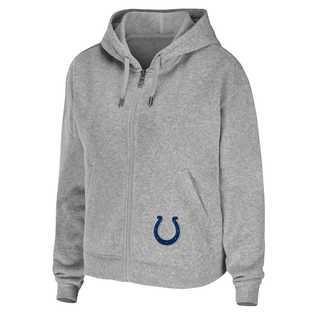 WEAR by Erin Andrews Women's Team Full-Zip Hoodie - Indianapolis Colts Hoodies
