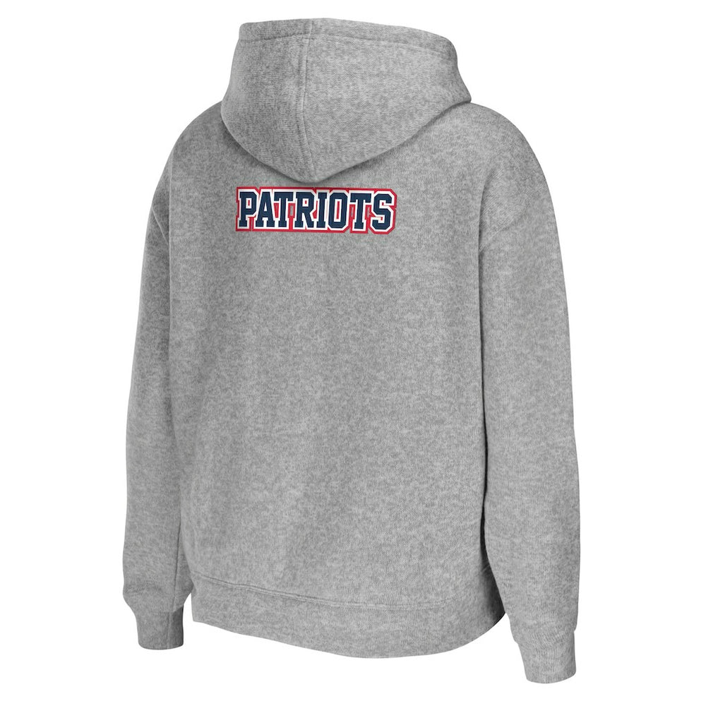 WEAR by Erin Andrews Women's Team Full-Zip Hoodie - New England Patriots Hoodies