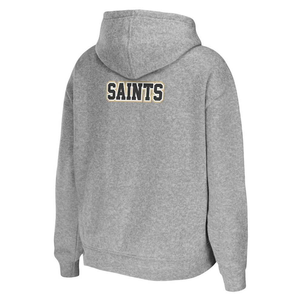 WEAR by Erin Andrews Women's Team Full-Zip Hoodie - New Orleans Saints Hoodies